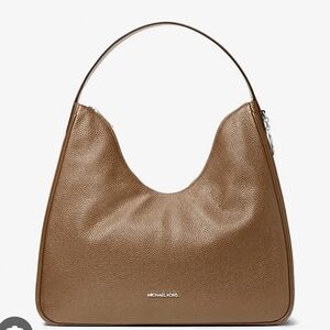 Michael Kors Tan Leather Hobo Bag